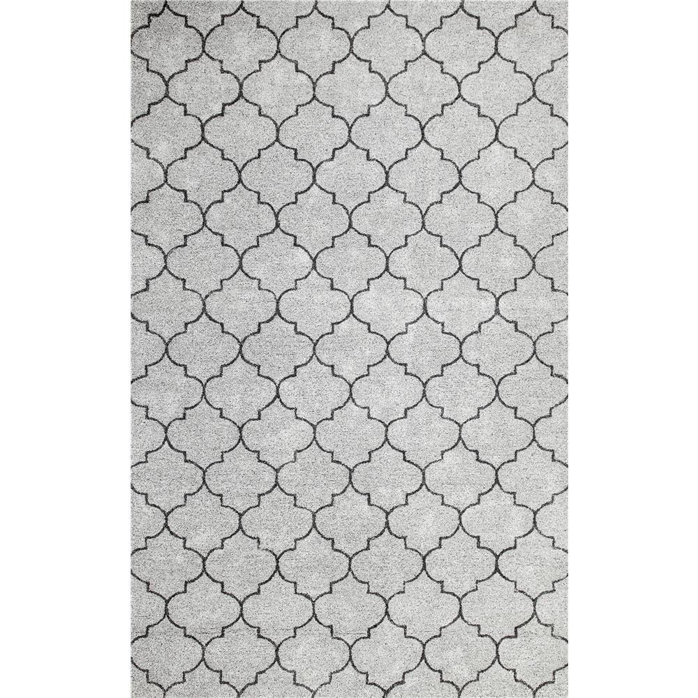 Dynamic Rugs 8393 900 Patio 6 Ft. X 9 Ft. Rectangle Rug in Grey
